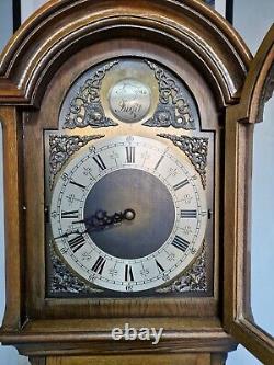 Antique Peerless Embee Grandfather Clock For Restoration