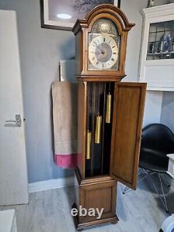 Antique Peerless Embee Grandfather Clock For Restoration