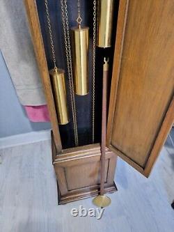 Antique Peerless Embee Grandfather Clock For Restoration