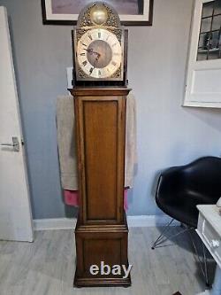 Antique Peerless Embee Grandfather Clock For Restoration