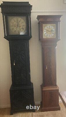 Antique Style Grandmother Longcase Clock Devon Clocks Ltd 8 Day Working