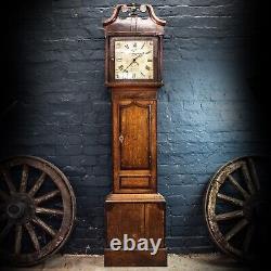 Antique Vintage William Terry Grandfather Clock