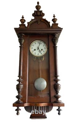 Antique Wall Clock, Germany 1900s for repairs