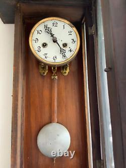 Antique Wall Clock, Germany 1900s for repairs