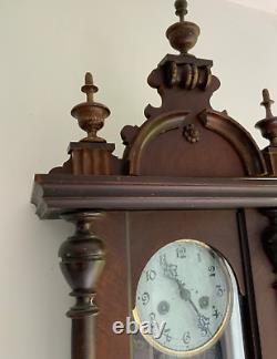 Antique Wall Clock, Germany 1900s for repairs