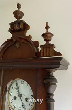 Antique Wall Clock, Germany 1900s for repairs