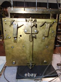 Antique-Winterhalder-5 Tube Grandfather Clock Movement-Ca. 1920-To Restore-#V93