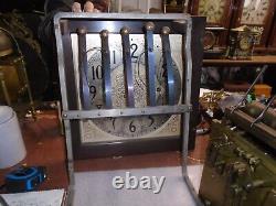 Antique-Winterhalder-5 Tube Grandfather Clock Movement-Ca. 1920-To Restore-#V93