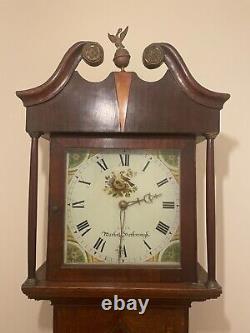 Antique bates of market harborough chiming/working grandfather clock