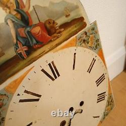 Antique clock face