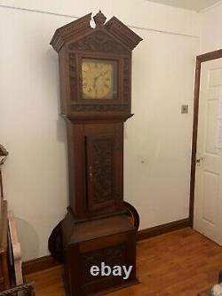 Antique drury of Banbury grandfather clock 1770s