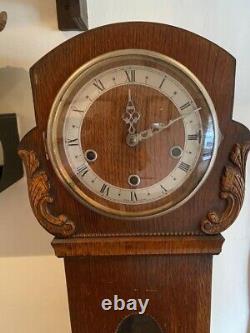 Antique grandmother clock Edwardian Circa 1910