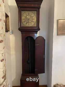 Antique longcase Grandfather Clock by John Wyld