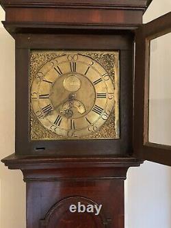 Antique longcase Grandfather Clock by John Wyld