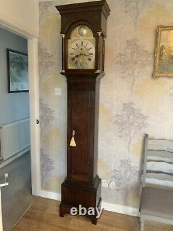 Antique longcase grandfather clock