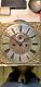 Antique longcase grandfather clock movement