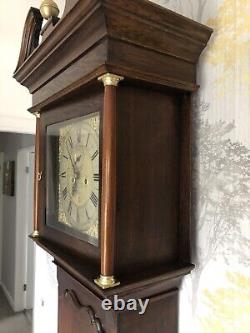 Antique longcase grandfather clock pre-1900