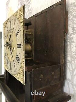Antique longcase grandfather clock pre-1900