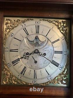 Antique longcase grandfather clocks