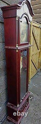 Antique longcase grandfather clocks