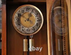 Austrian Art Nouveau Longcase Standing Clock, Grandfather Clock, c. 1890