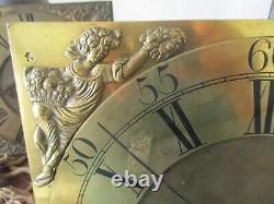 Baddely of Tong 11 inch brass dial with movement