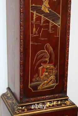 Chinoiserie Westminister Longcase CLOCK 1900