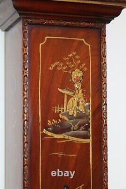 Chinoiserie Westminister Longcase CLOCK 1900