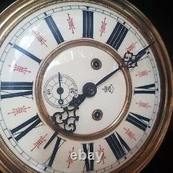Clock Gustav Becker grandfather movment P 64 circa 1920