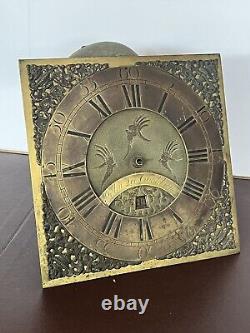 Early 11 Inch Brass Dial Longcase Movement, John Lee Cookham