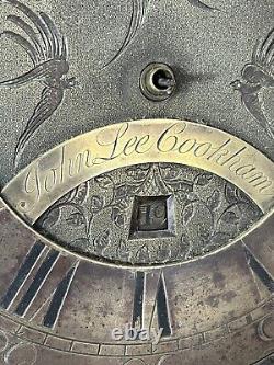 Early 11 Inch Brass Dial Longcase Movement, John Lee Cookham