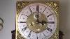 Early 18th Century Brass Dial Clock By John Kerfoot West Derby