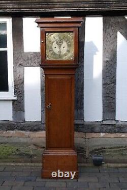 Early Antique Grandfather Clock by Issac Goddard of London Circa. 1684