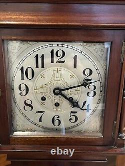 Edwardian Westminster Chime Longcase Clock Of Small Proportions