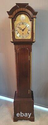 Elliott London Mahogany Westminster Chime grandmother clock Gilivant & Botsford