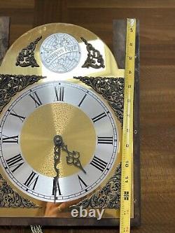 Emperor Grandfather Clock Movement 211673 Clock Dial Tempus Fugit with Chains