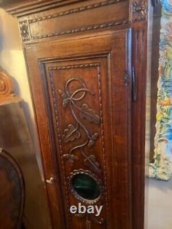 French Antique Jacques Poirier Grandfather Clock