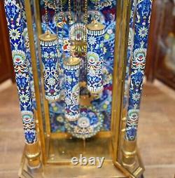 French Cloisonne Grandfather Clock