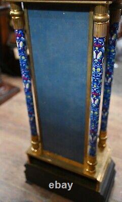 French Cloisonne Grandfather Clock