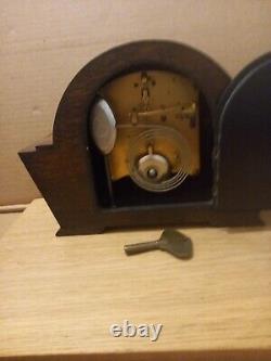 Garrard All Original Art Deco Chiming Mantel Clock