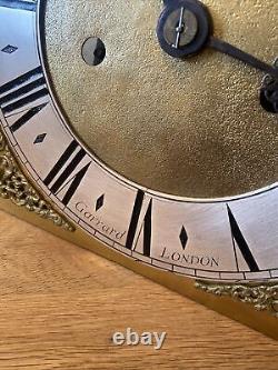 Garrard London Long Case Clock Movement Face Weights Striking Bell 242x244mm Unt