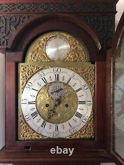 George third Scottish Brass Face Longcase Grandfather Clock Alex Mitchell Gorbel