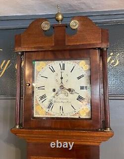 Georgian Eight Day Longcase Clock by Thomas Bawden of Weston Super Mare