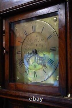 Georgian Grandfather Clock, 30-Hour, Full Working Order in Excellent Condition