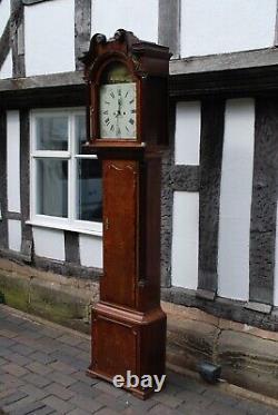 Georgian Grandfather Clock 8-Day by'Samuel Maplin of Salop' Full Working Order