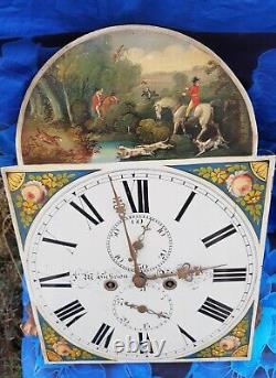 Gibson, Alnwick Northumberland 8 Day Dial & Movement For Spares, Restoration