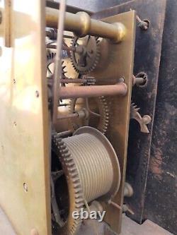 Gibson, Alnwick Northumberland 8 Day Dial & Movement For Spares, Restoration