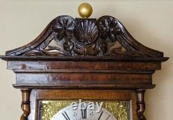 Good Walnut Longcase Clock Edward Stanton