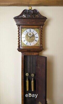 Good Walnut Longcase Clock Edward Stanton