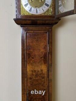 Good Walnut Longcase Clock Edward Stanton